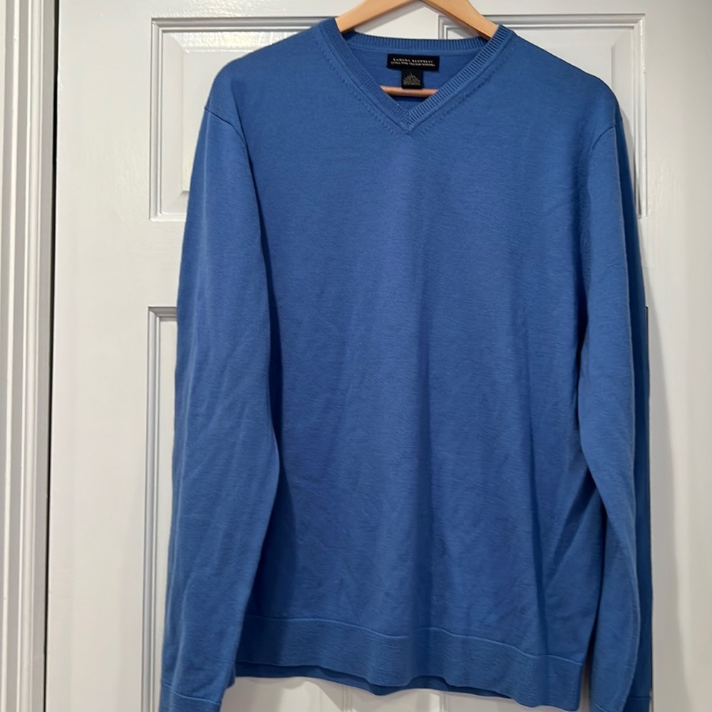 Banana Republic Extra Fine Italian Merino Large